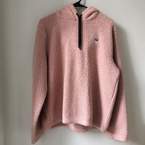 Fila Josephine  Fuzzy Sherpa Pullover Sweatshirt